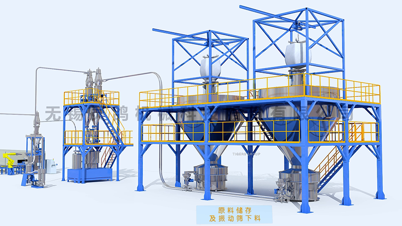 Mechanical Conveying System Animation